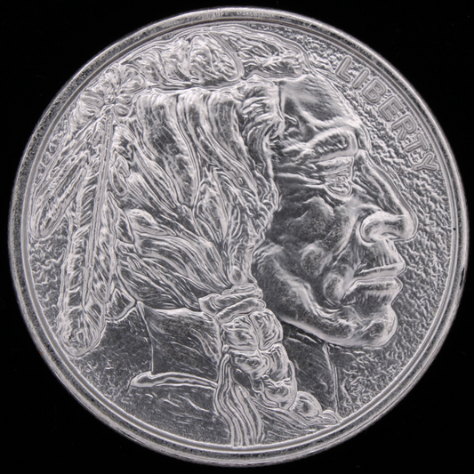 Regency Mint Buffalo Indian Head 1 OZ - .999 Fine Silver Rounds