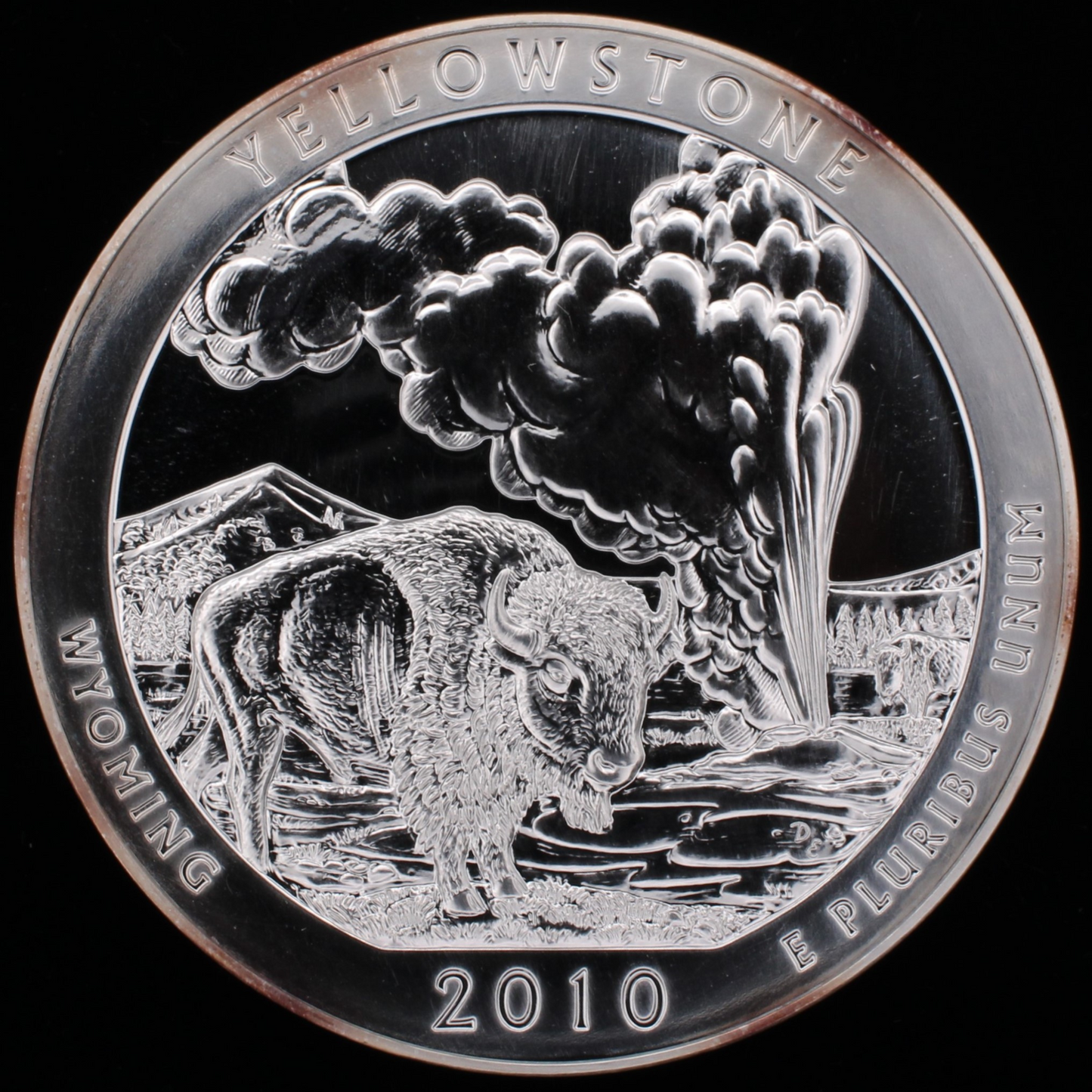 2010 5 oz Silver ATB Yellowstone National Park, WY