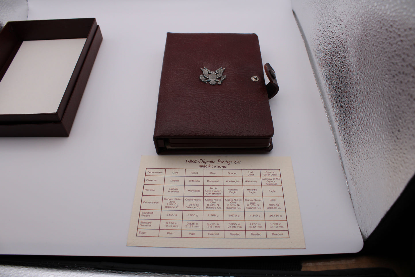 1984 US Mint Prestige Proof Set Original Government Packaging