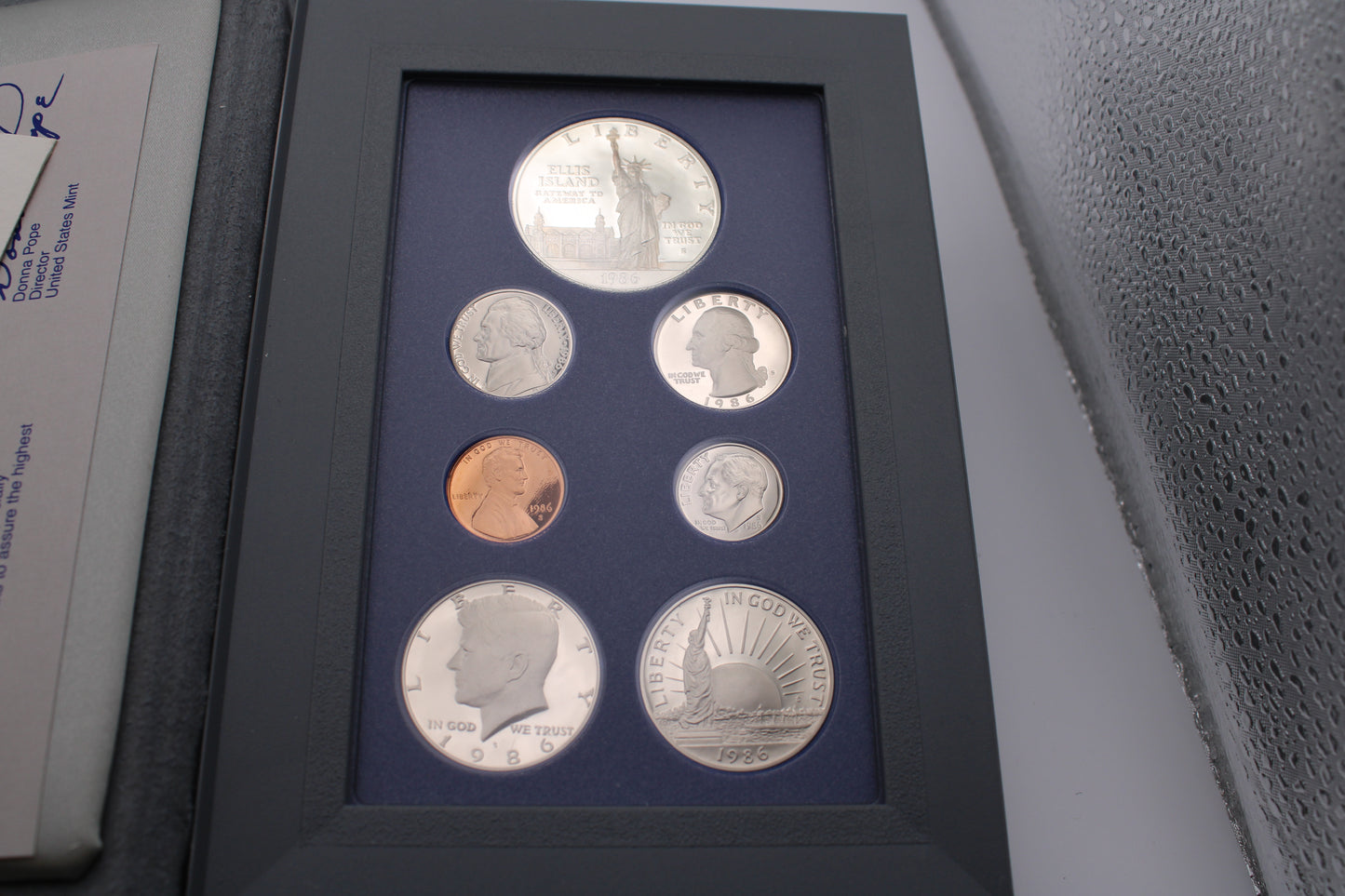1986 US Mint Prestige Proof Set Original Government Packaging