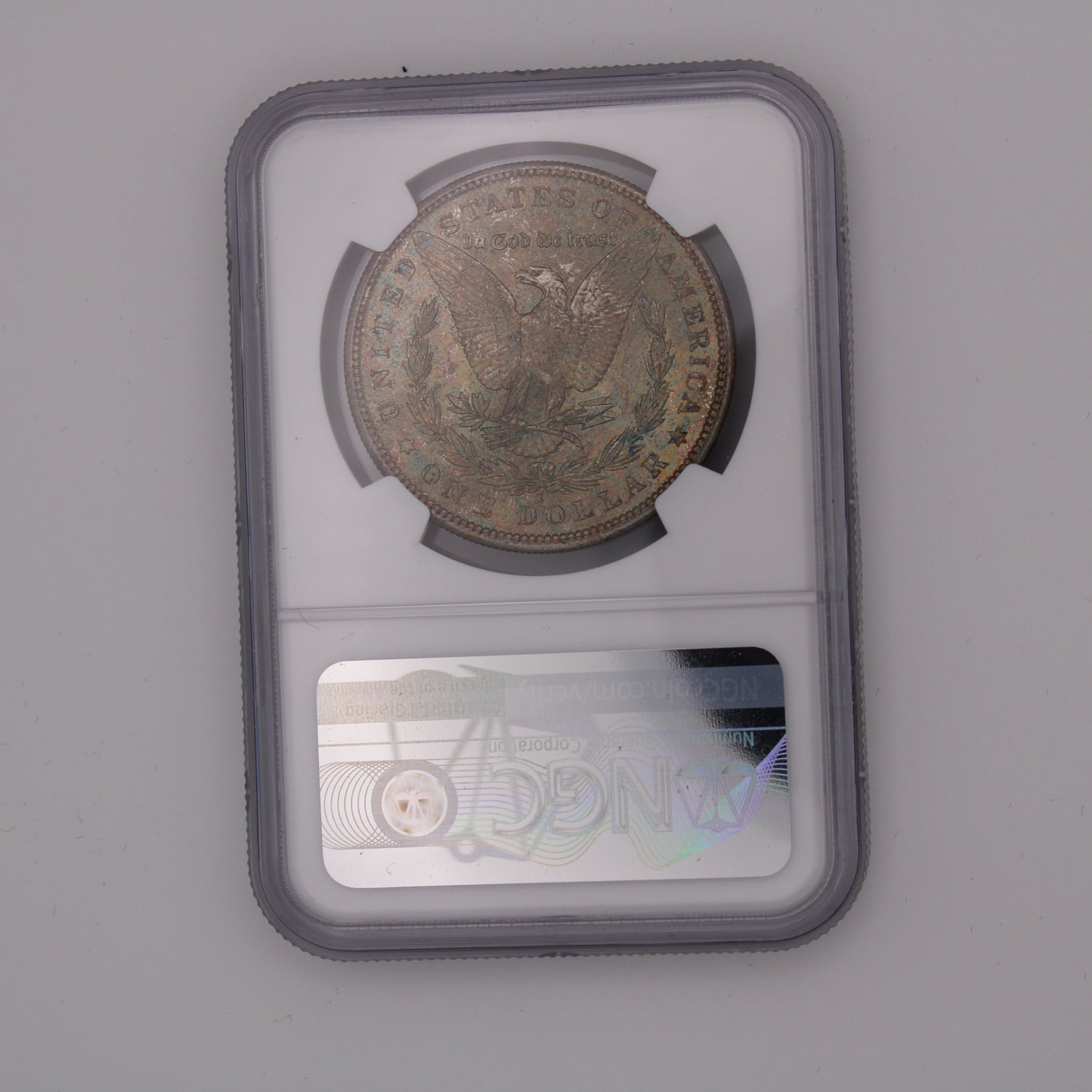 1881 S Morgan Dollar Toned NGC MS-66 CAC