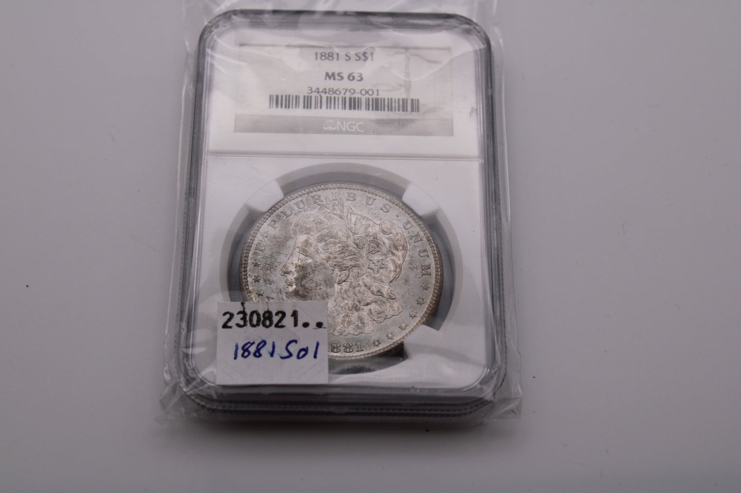 1881 S Morgan Dollar NGC MS-63