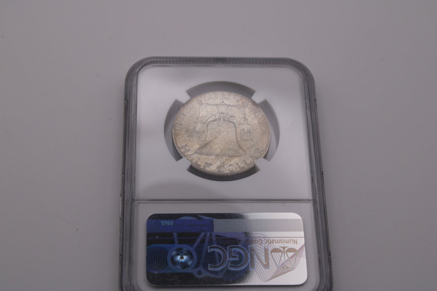 1948 D Franklin Half Dollar NGC MS-64 FBL