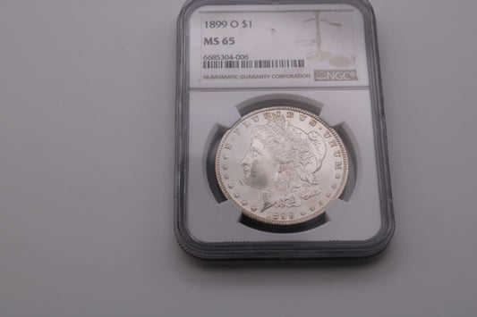 1899 O Morgan Dollar NGC MS-65 VAM 2