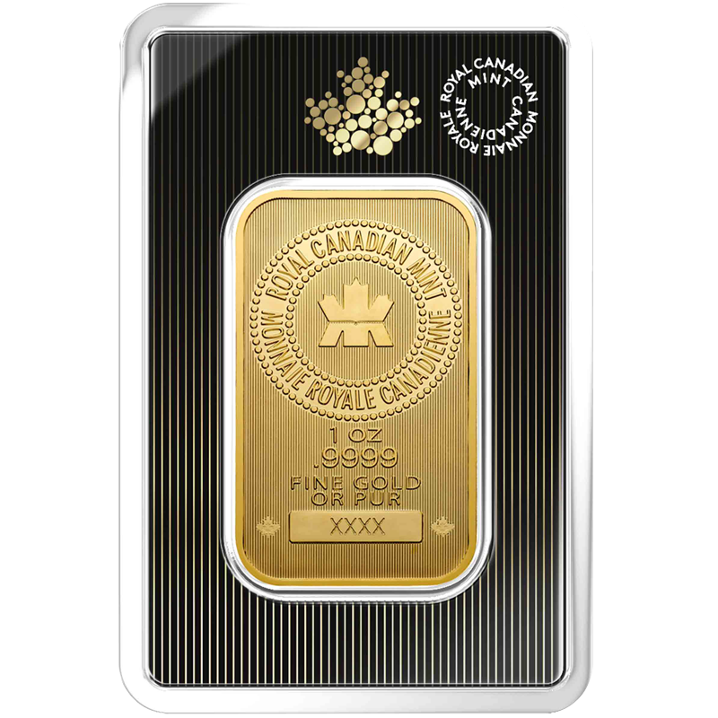Royal Canadian Mint 1 Oz Gold Wafer 99.99%
