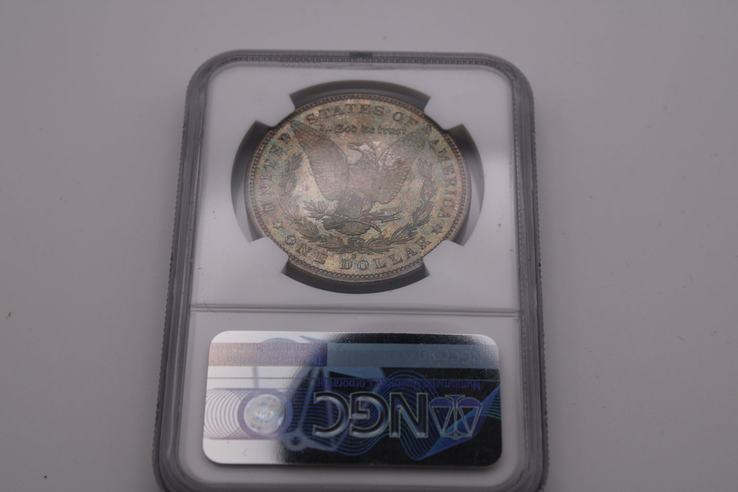 1881 S Morgan Dollar Toned NGC MS-66 CAC