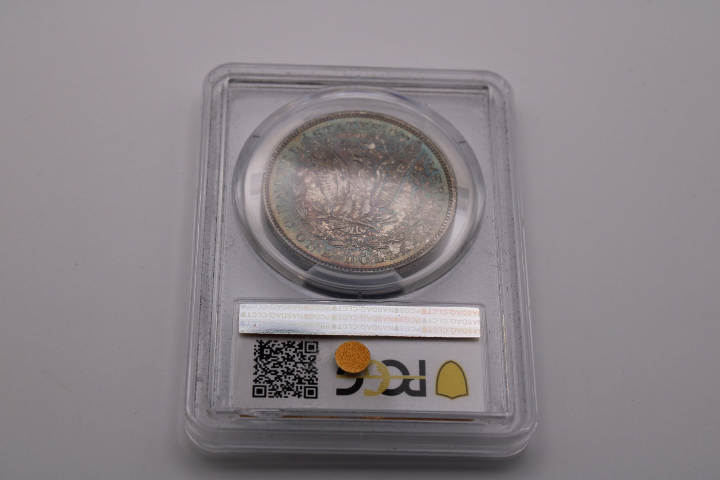 1889 P Morgan Dollar PCGS MS-63 Toned