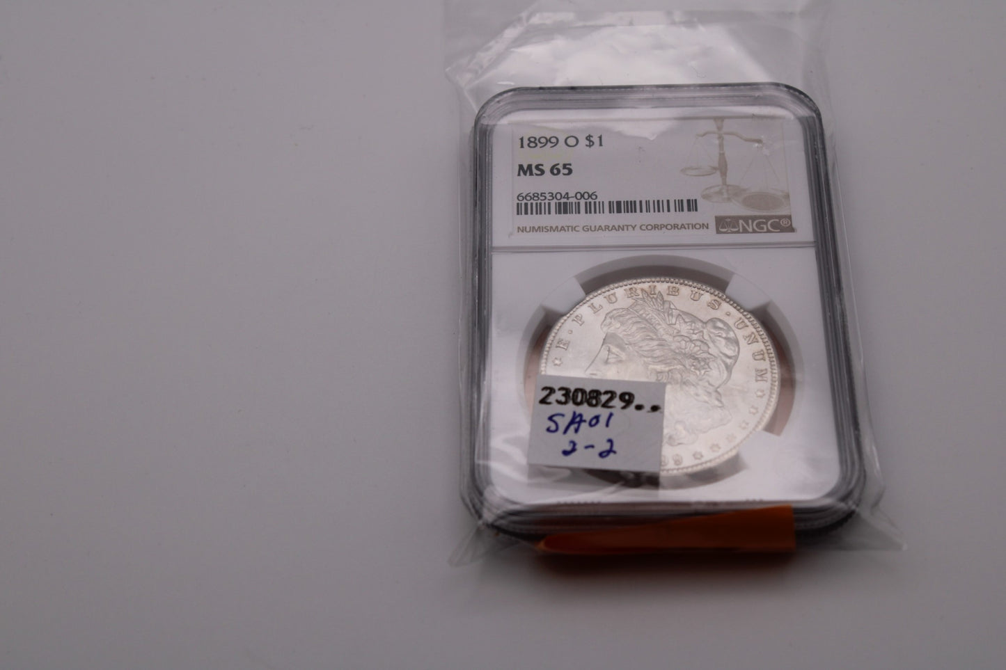 1899 O Morgan Dollar NGC MS-65 VAM 2