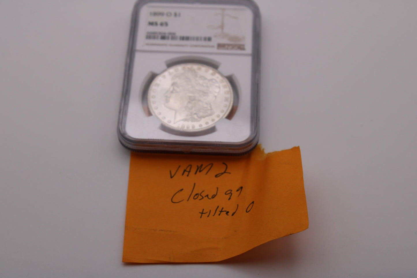 1899 O Morgan Dollar NGC MS-65 VAM 2